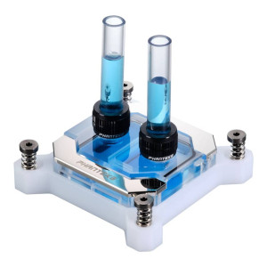 Phanteks Glacier C370I Intel CPU Water Block Acrylic Cover RGB LED - White