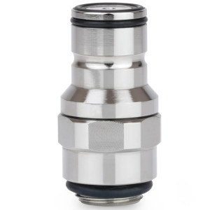 Thermal Grizzly DeltaMate Quick Disconnect Male - M, Gloss Nickel