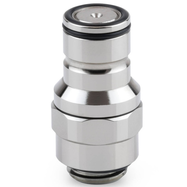 Thermal Grizzly DeltaMate Quick Disconnect Male – M, Gloss Nickel