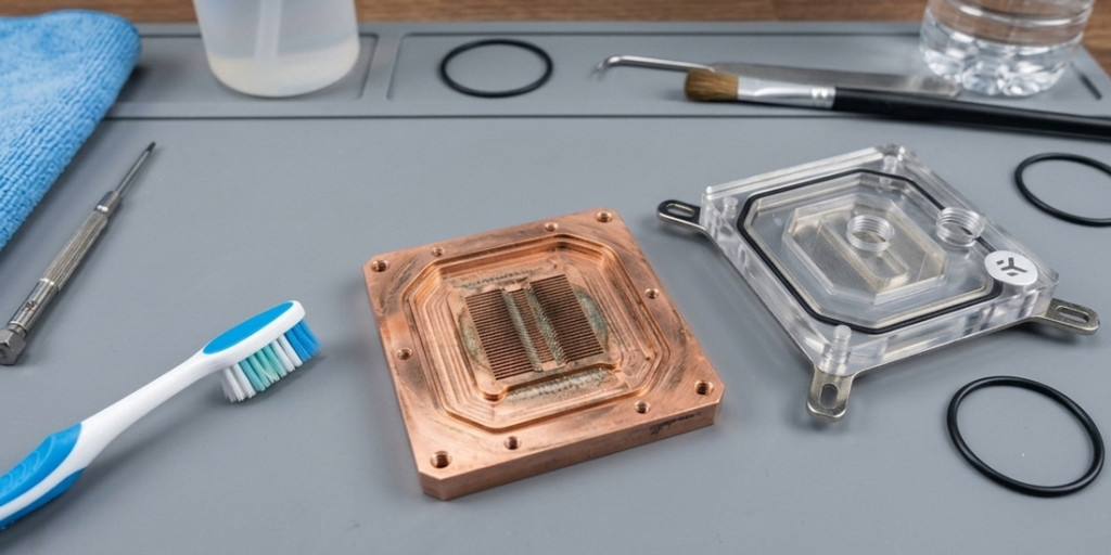 How to Clean a CPU Water Block