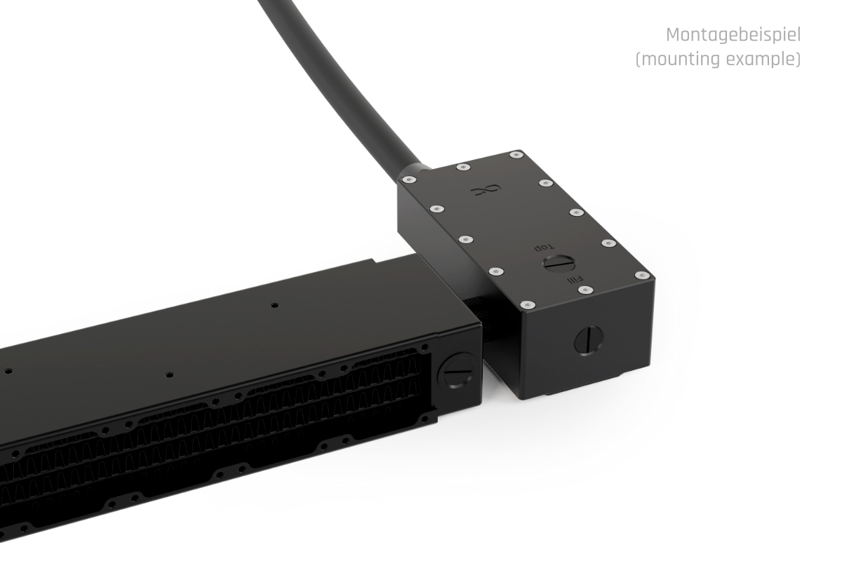 Alphacool ES Reservoir DDCzero 1U with Pump : image 3