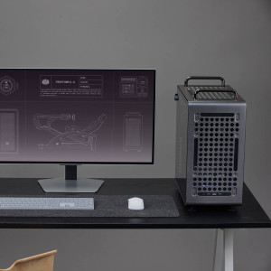 Cooler Master QUBE 540 PC Case, Mid Tower, E-ATX, Tempered Glass - Stardust Iron : image 11