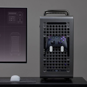 Cooler Master QUBE 540 PC Case, Mid Tower, E-ATX, Tempered Glass - Stardust Iron : image 10