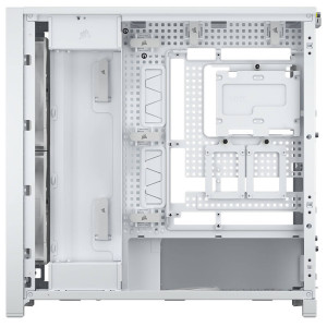 Corsair FRAME 5000D Wood RS PC Case, Mid-Tower, E-ATX, Tempered Glass - including 3x fans, white, wood : image 9