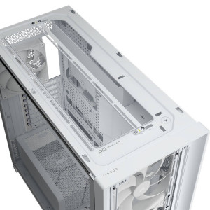 Corsair FRAME 5000D Wood RS PC Case, Mid-Tower, E-ATX, Tempered Glass - including 3x fans, white, wood : image 10