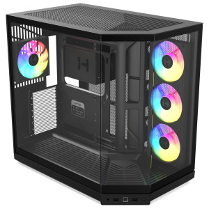 HYTE Y50 Midi Tower - Pitch Black : image 3