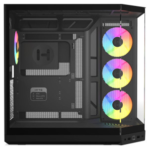 HYTE Y50 Midi Tower - Pitch Black : image 5