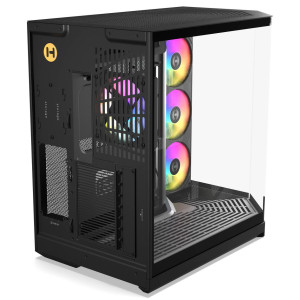 HYTE Y50 Midi Tower - Pitch Black : image 8