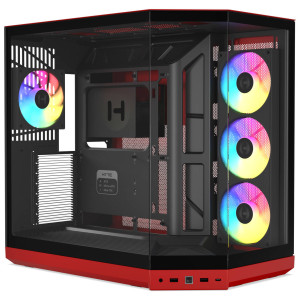 HYTE Y50 Midi Tower - Black Cherry : image 1