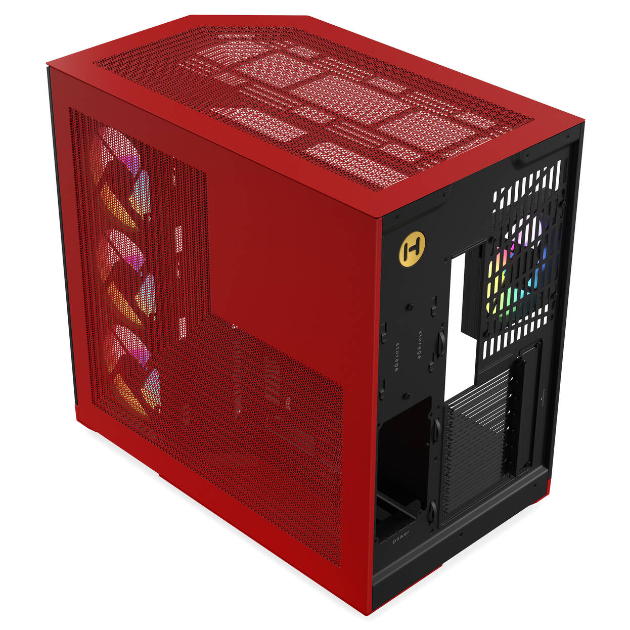 HYTE Y50 Midi Tower - Black Cherry : image 7