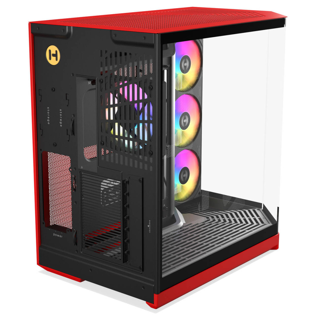 HYTE Y50 Midi Tower - Black Cherry : image 8