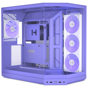 HYTE Y50 Midi Tower - Taro Milk : image 1