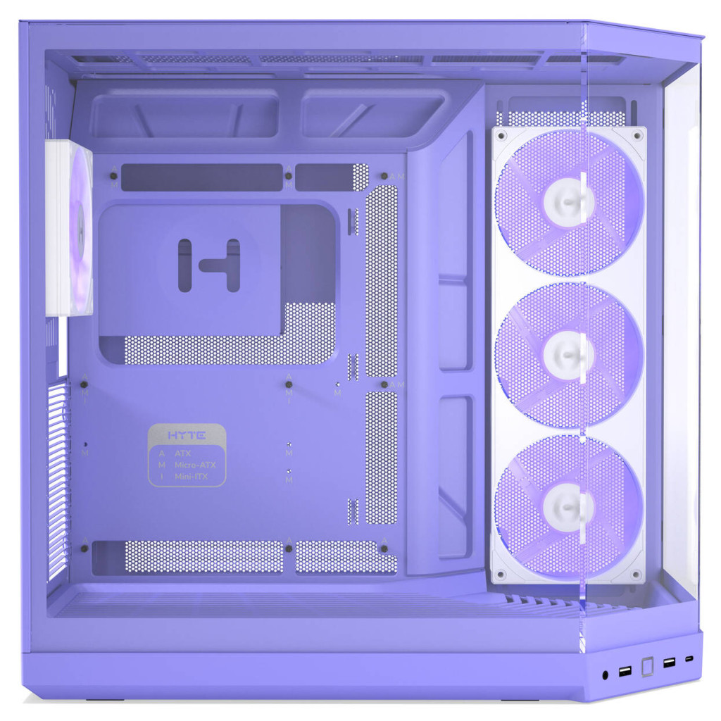 HYTE Y50 Midi Tower - Taro Milk : image 5