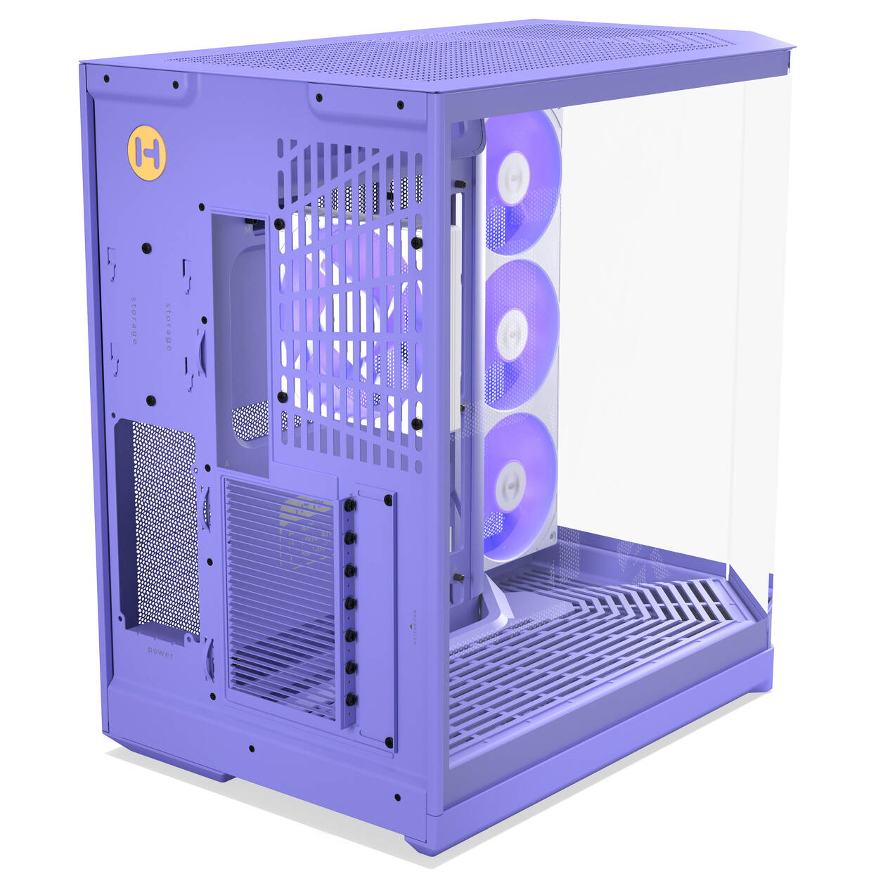 HYTE Y50 Midi Tower - Taro Milk : image 8
