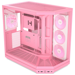 HYTE Y50 Midi Tower - Strawberry Milk