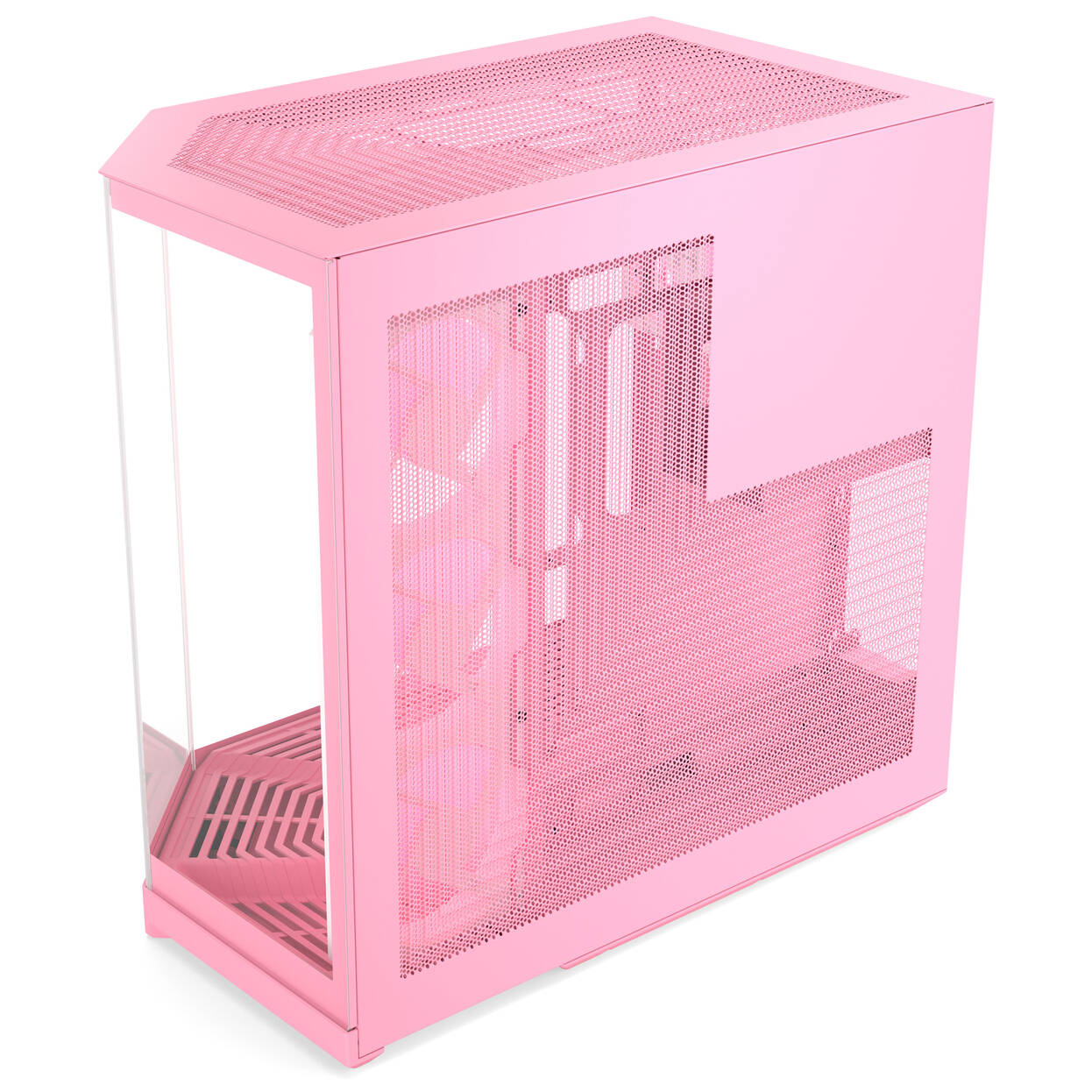 HYTE Y50 Midi Tower - Strawberry Milk