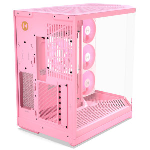 HYTE Y50 Midi Tower - Strawberry Milk