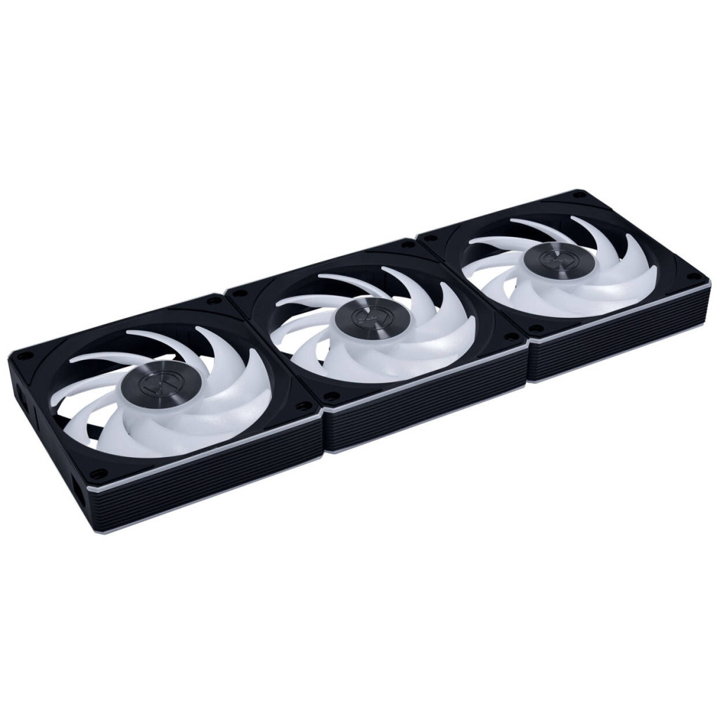 Lian Li UNI FAN CL FLEX Wireless PWM Fan, ARGB - 120mm, black, 3-pack with controller