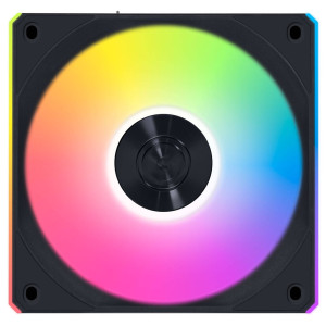 Lian Li UNI FAN CL FLEX Wireless PWM Fan, ARGB - Reverse Blade, 120mm, black, pack of 3 with controller