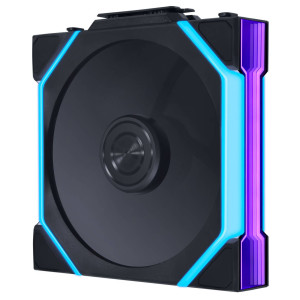 Lian Li UNI FAN SL FLEX Wireless PWM Fan, ARGB, Infinity Mirror - 120mm, Black
