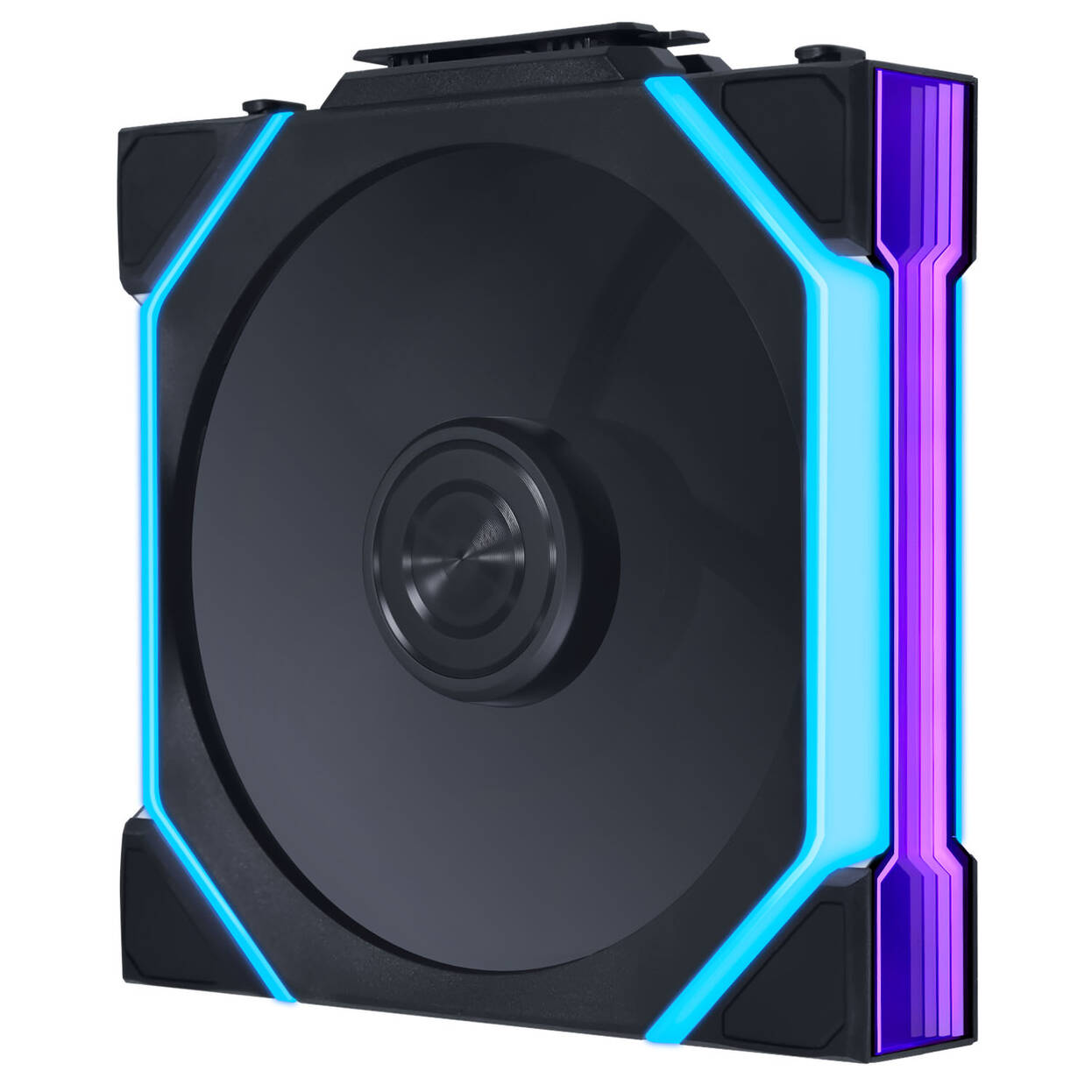 Lian Li UNI FAN SL FLEX Wireless PWM Fan, ARGB, Infinity Mirror - 120mm, black, 3-pack with controller : image 4