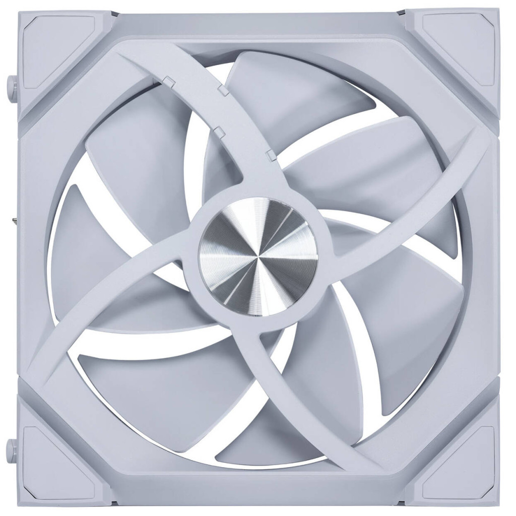 Lian Li UNI FAN SL FLEX Wireless PWM Fan, ARGB, Infinity Mirror - 120mm, White, 3-Pack with Controller : image 6