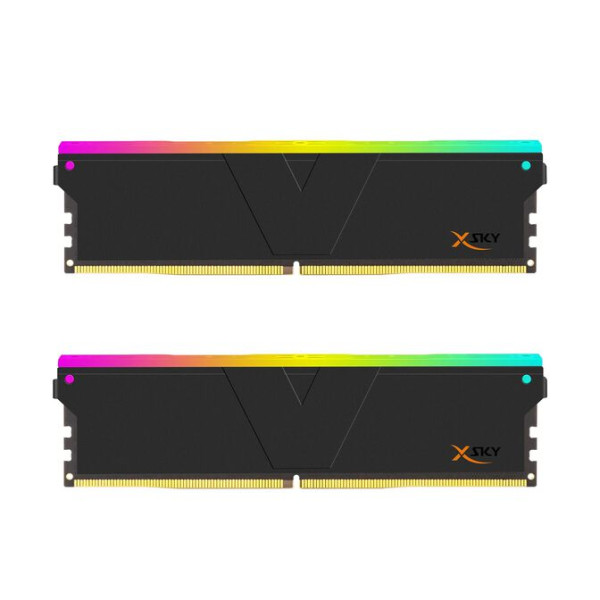 V-Color Manta XSky RGB DDR5-6000 RAM, CL30, EXPO – 32 GB dual kit, 2 x 16 GB, black