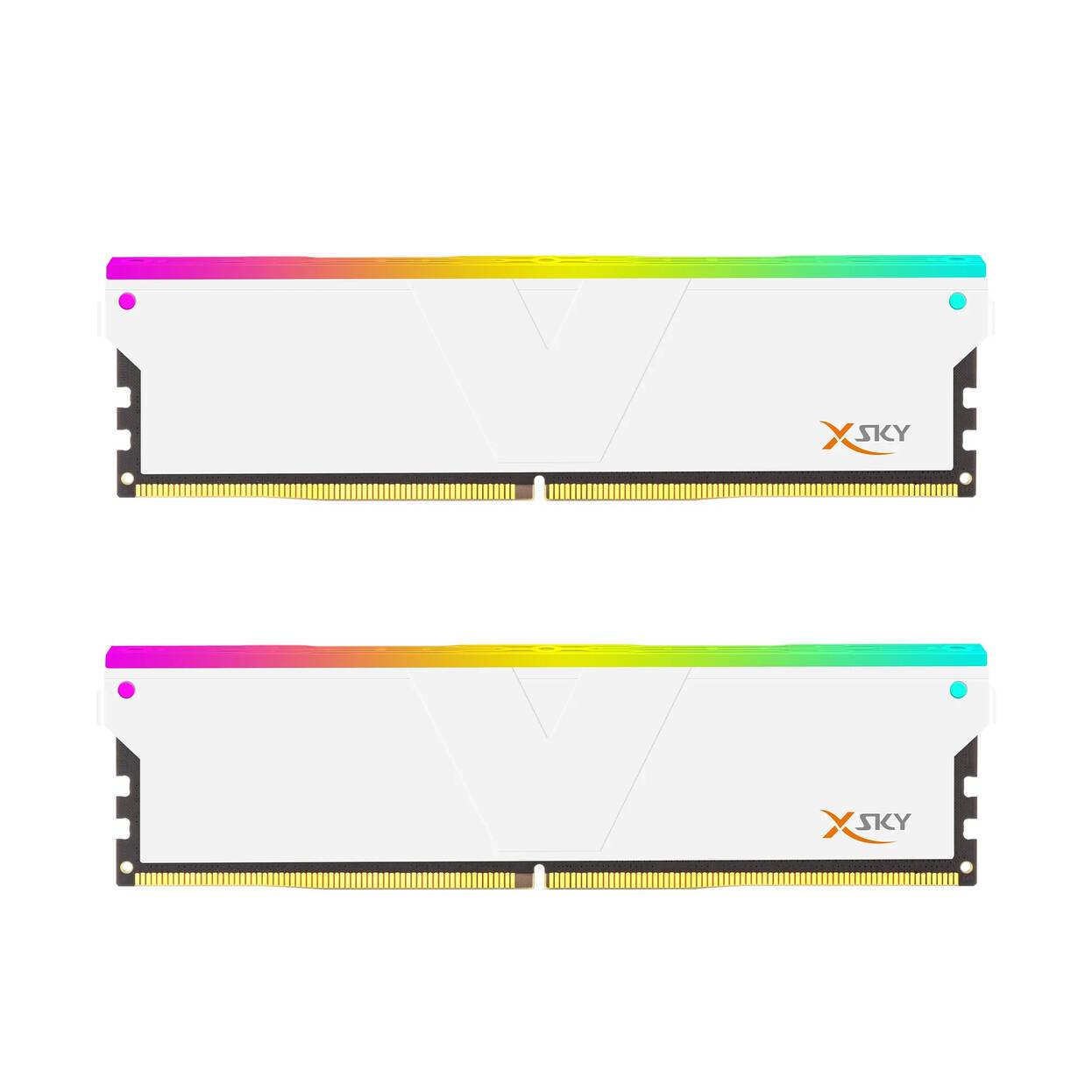 V-Color Manta XSky RGB DDR5-6000 RAM, CL36, EXPO - 32 GB Dual-Kit,2 x 16 GB, White : image 1