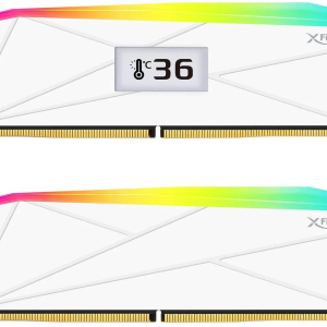 V-Color Manta XFinity+ aRGB DDR5-8000 RAM, CL40, EXPO - 32 GB Dual-Kit, 2 x 16 GB, White : image 1