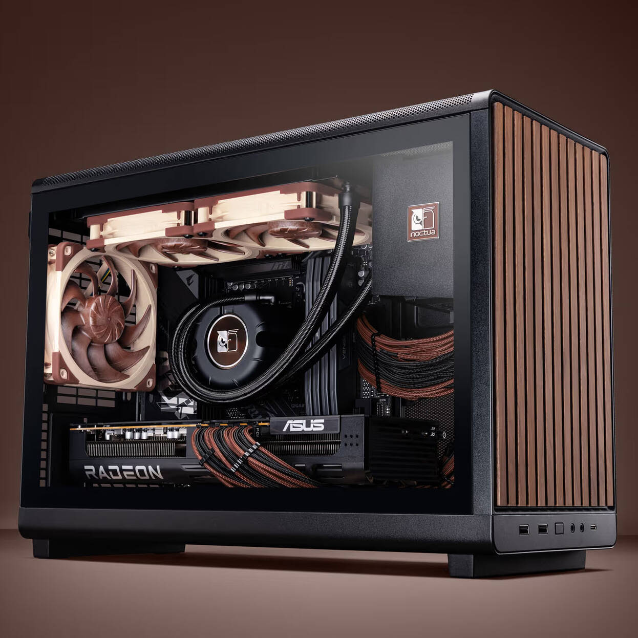 Noctua NL-LC1-24 AiO Water Cooling - 240mm, black/brown