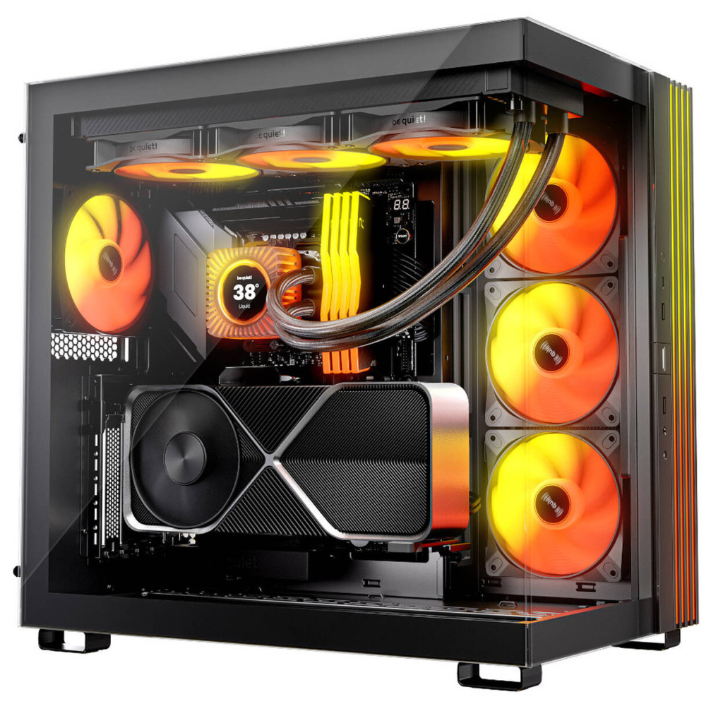be quiet! Light Loop IO LCD 360mm CPU water cooling, IPS display, ARGB - black : image 5
