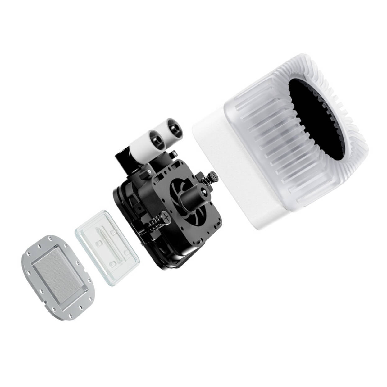 be quiet! Light Loop IO LCD 360mm CPU water cooler, IPS display, ARGB - white : image 4
