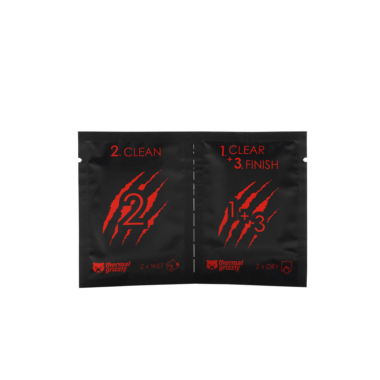 Thermal Grizzly Cleaning degrease wipes for CPUs - 10 pcs : image 5
