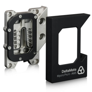 Thermal Grizzly DeltaMate Premium CPU Block - MPII AMD AM5 - Black / Glass