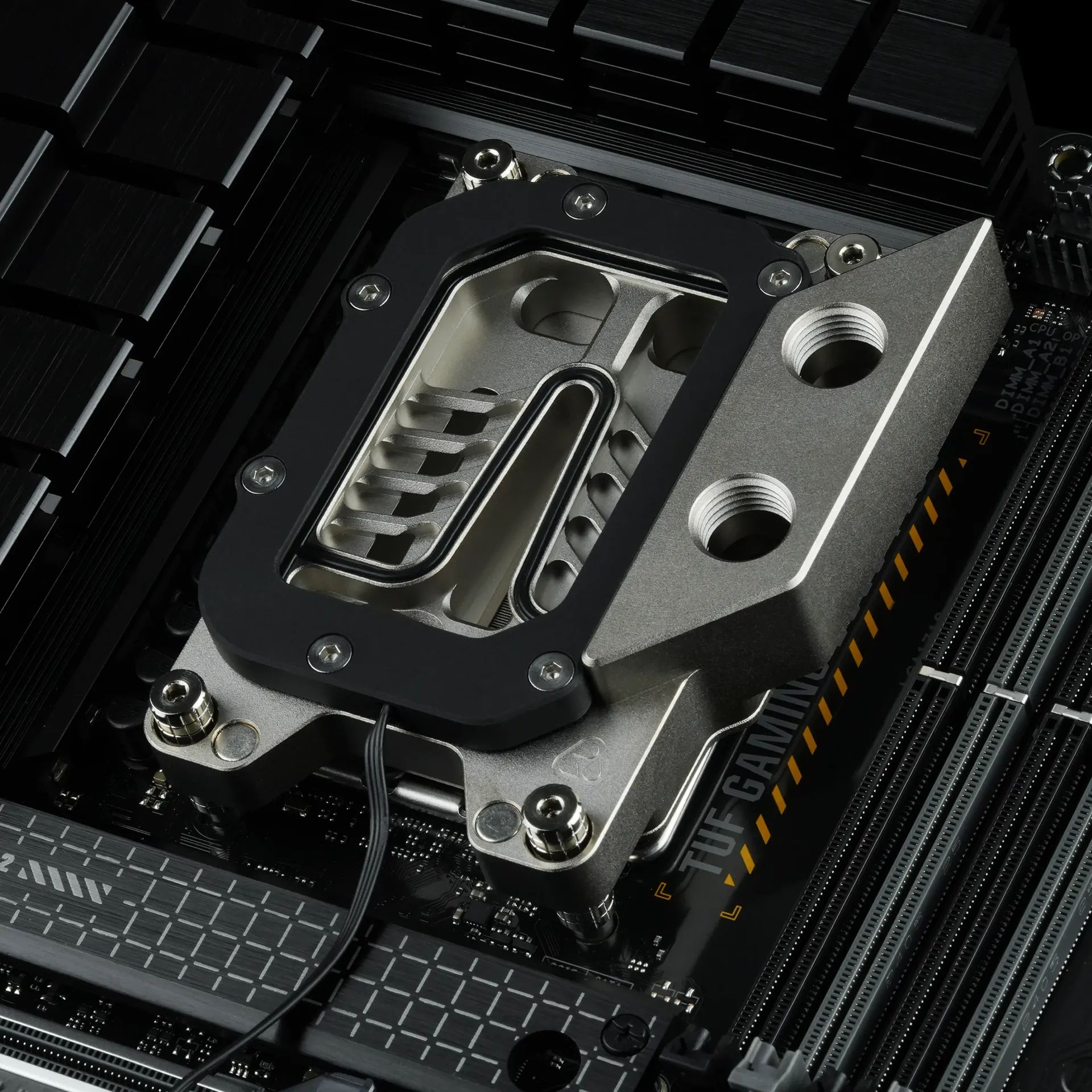 Thermal Grizzly DeltaMate Premium CPU Block - MPII AMD AM5 - Black / Glass