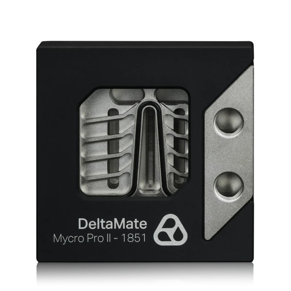 Thermal Grizzly DeltaMate Premium CPU Block – MPII INTEL 1851 – Black / Glass