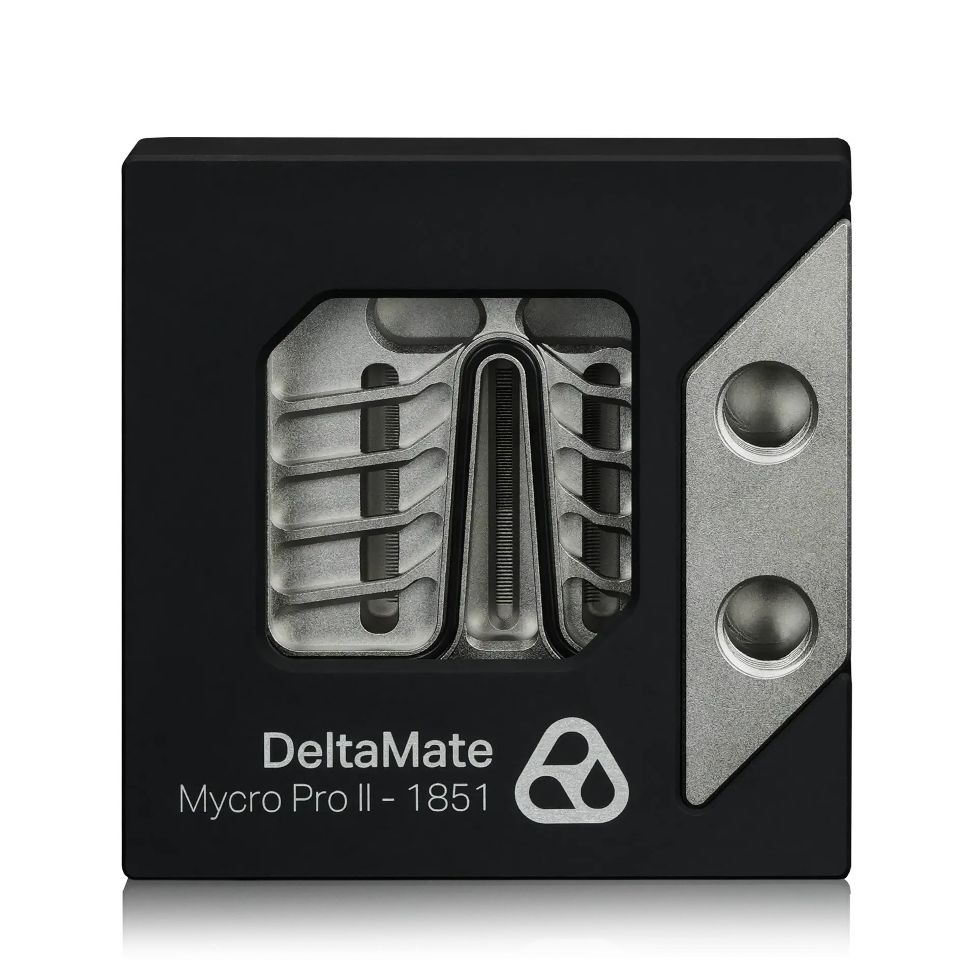 Thermal Grizzly DeltaMate Premium CPU Block - MPII INTEL 1851 - Black / Glass