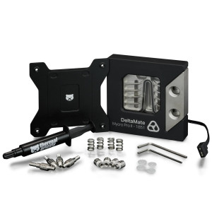 Thermal Grizzly DeltaMate Premium CPU Block - MPII INTEL 1851 - Black / Glass