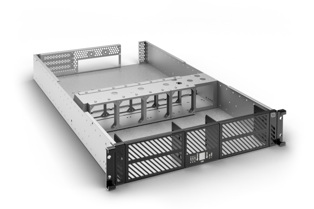 Alphacool ES 2U 19 inch Watercooling Server Rack REV1 : image 3