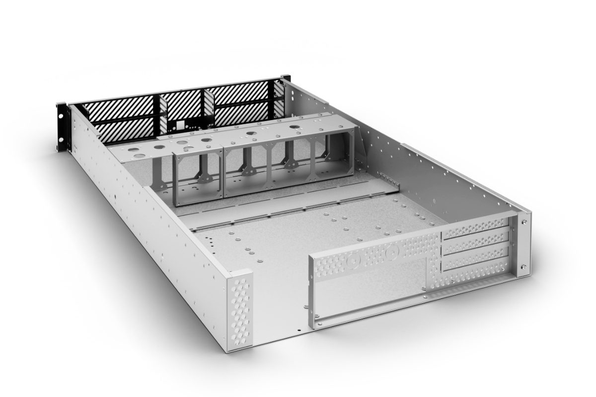 Alphacool ES 2U 19 inch Watercooling Server Rack REV1 : image 4