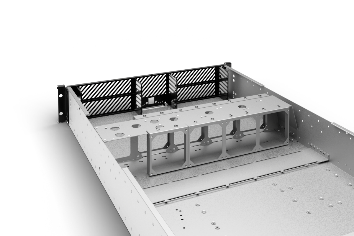 Alphacool ES 2U 19 inch Watercooling Server Rack REV1 : image 5