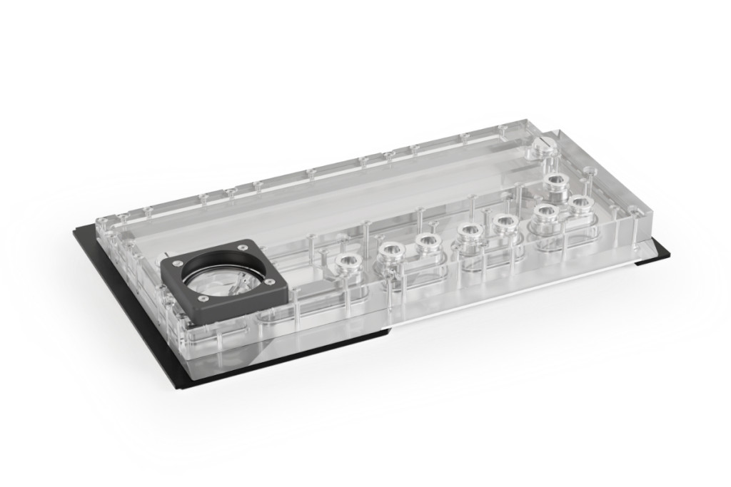 Alphacool Apex Distro Plate Y70 D5/DDC - Black