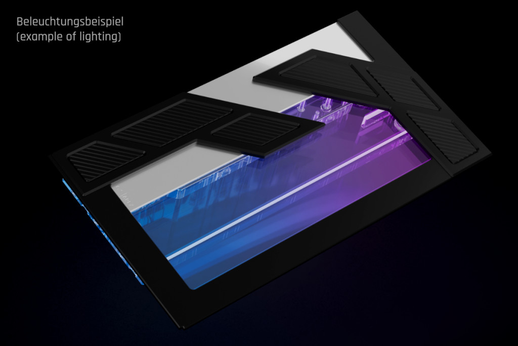Alphacool Apex Distro Plate Y70 D5/DDC - Black