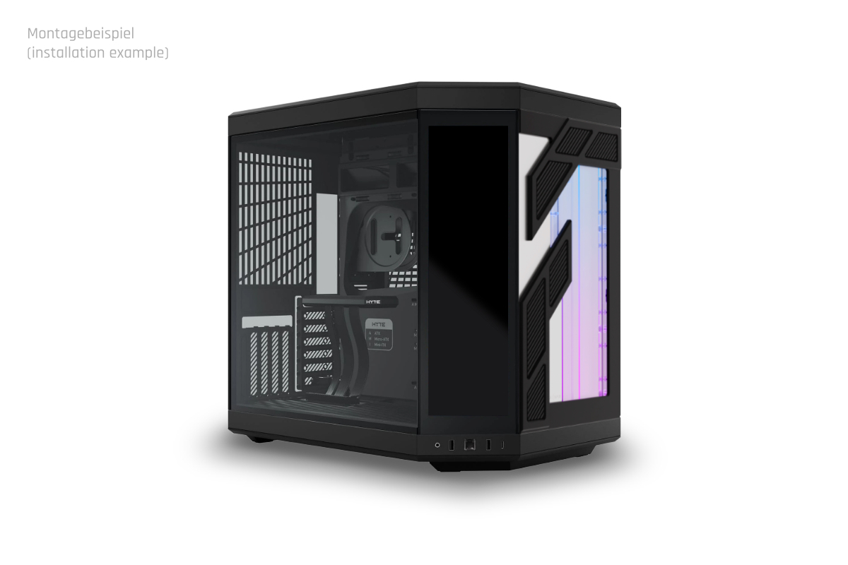 Alphacool Apex Distro Plate Y70 D5/DDC - Black
