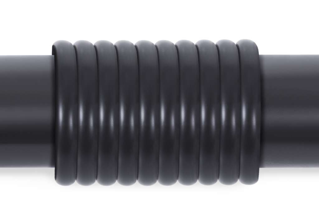 Alphacool EPDM Tube 13/10 - Black 3.3m (10ft) Retail Box