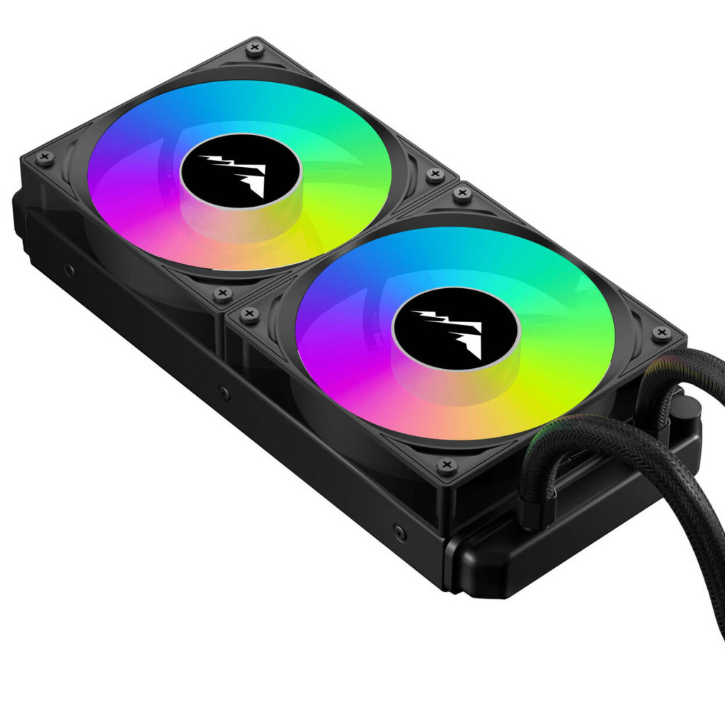Alpenfohn AlpineFlow 240 AiO Water Cooling, ARGB - Black, 240 mm : image 3