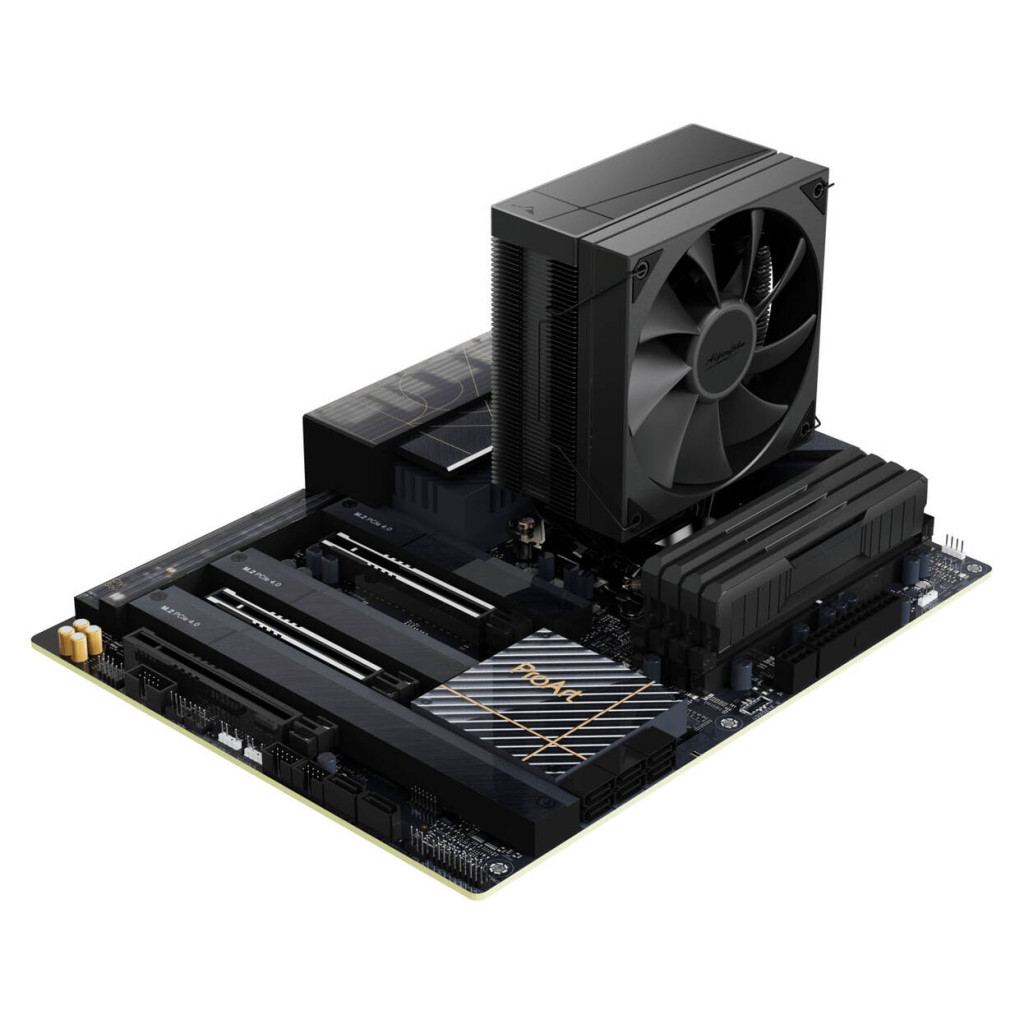 Alpenfohn Matterhorn 2 CPU Cooler, 200 W TDP, 120 mm PWM Fan - Black : image 6