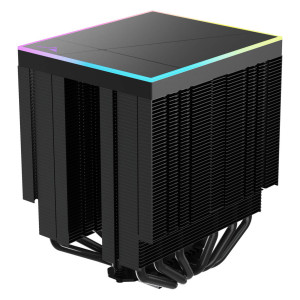 Alpenfohn Matterhorn 2 Aurora Max CPU Cooler, 250 W TDP, Dual-Tower, 2x 120 mm PWM, ARGB – Black : image 6