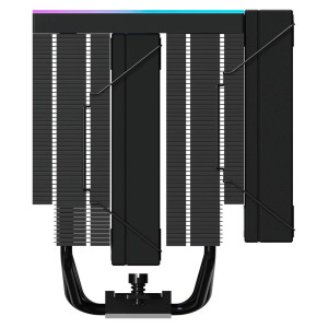 Alpenfohn Matterhorn 2 Aurora Max CPU Cooler, 250 W TDP, Dual-Tower, 2x 120 mm PWM, ARGB – Black : image 7
