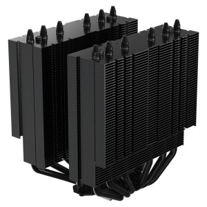 Alpenfohn Matterhorn 2 Aurora Max CPU Cooler, 250 W TDP, Dual-Tower, 2x 120 mm PWM, ARGB – Black : image 8